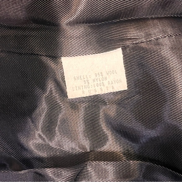 Vintage Donnybrook Blazer Women’s 4 Wool Brown Plaid Dark Academia Ukraine Suede - Picture 8 of 11